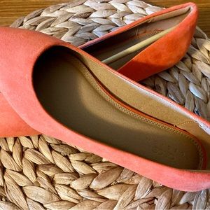 Orange Asos flats